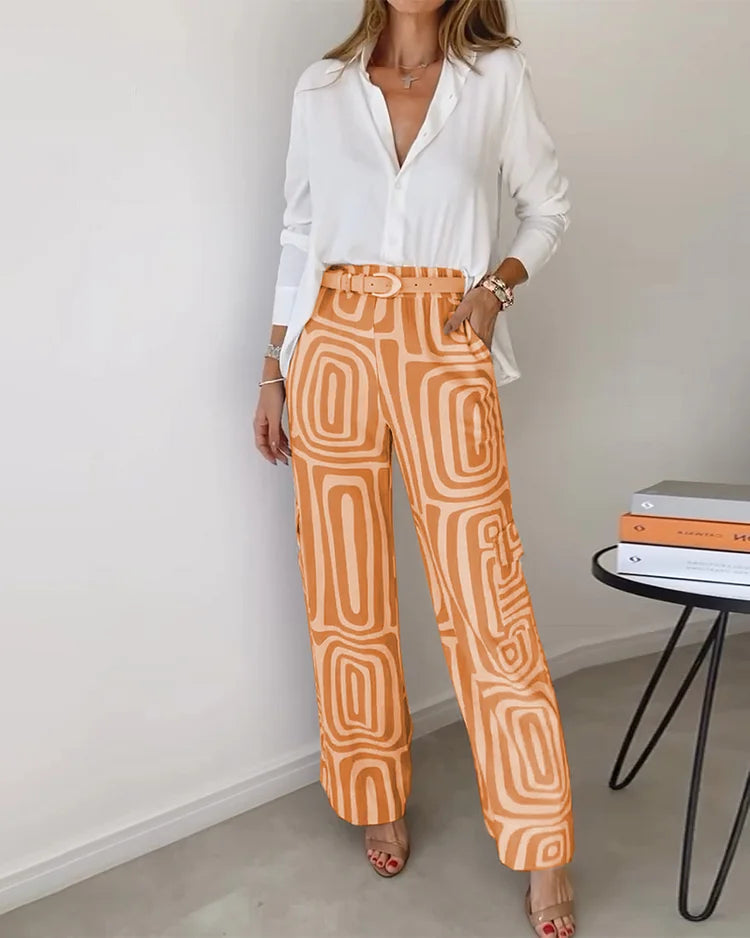 ROSARIA - BROEK + GRATIS BLOUSE