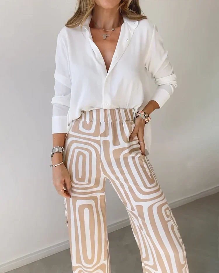 ROSARIA - BROEK + GRATIS BLOUSE