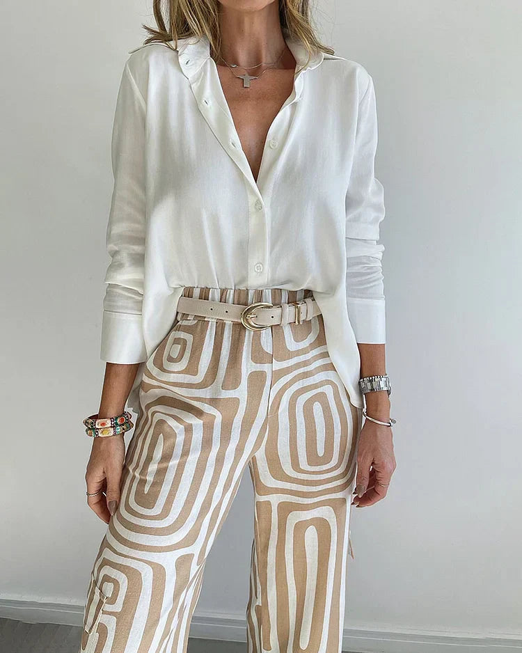 ROSARIA - BROEK + GRATIS BLOUSE