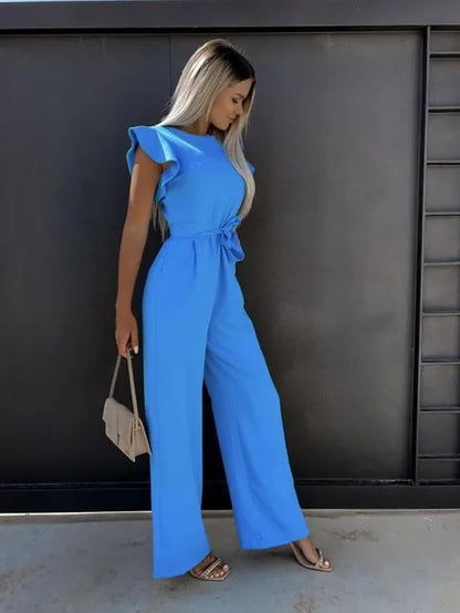 EMMA - ELEGANTE JUMSUIT MET RUCHES