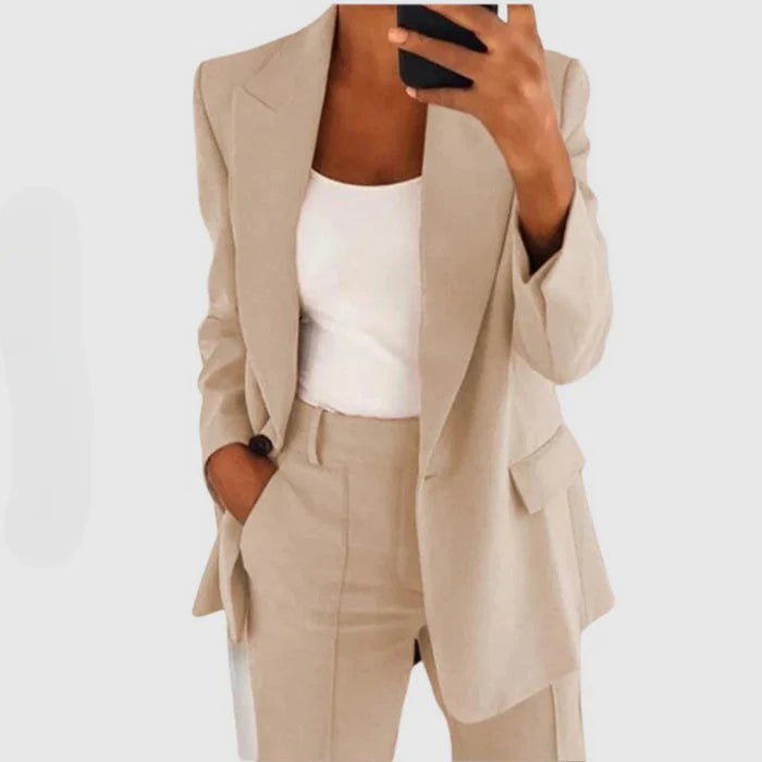 YASMINE - VERFIJNDE STIJL CHIQUE BLAZER SET