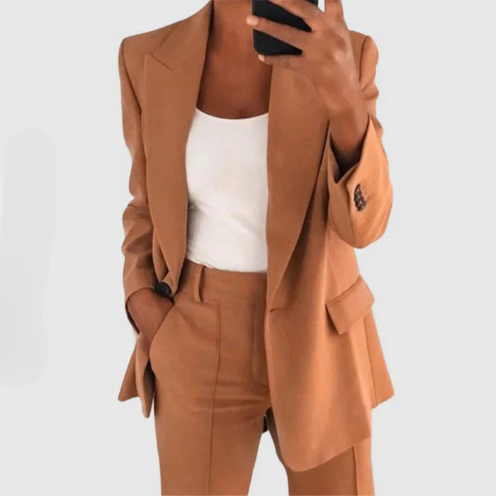 YASMINE - VERFIJNDE STIJL CHIQUE BLAZER SET