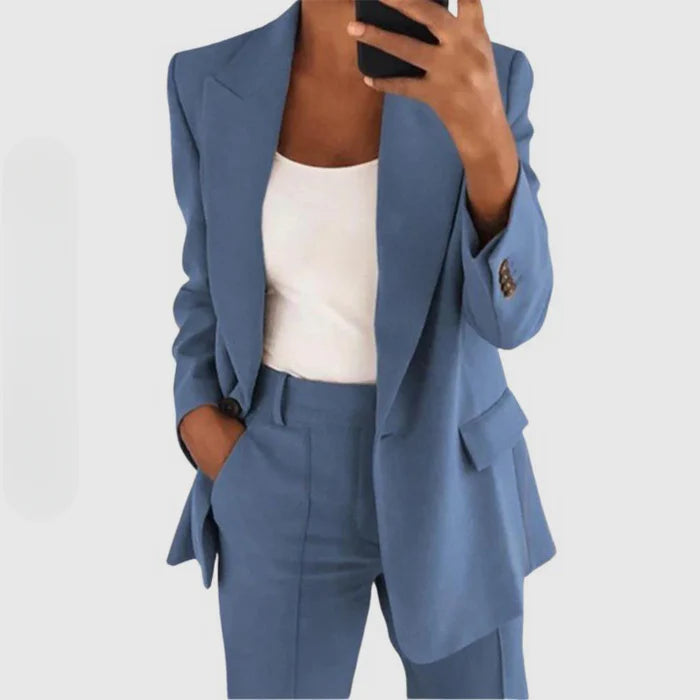 YASMINE - VERFIJNDE STIJL CHIQUE BLAZER SET